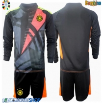 Maglie da calcio Germania Portiere Prima Maglia Bambino Europei 2024 Manica Lunga (+ Pantaloni corti)